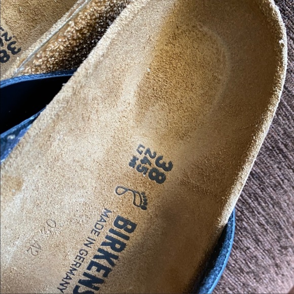 Open Box Franca - Black Patent Birkenstock size 38 =7 - Picture 3 of 5